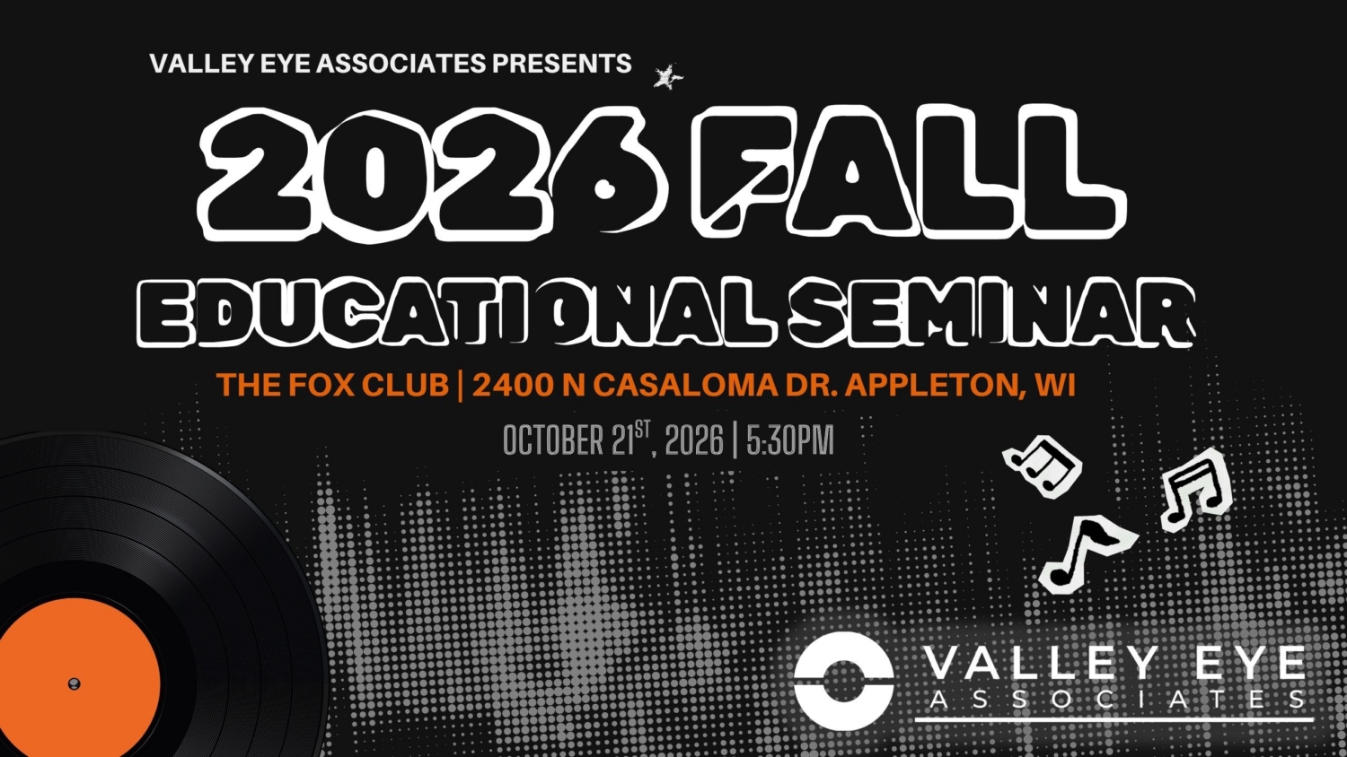 2026 Fall Seminar Invite VEA Website Banner